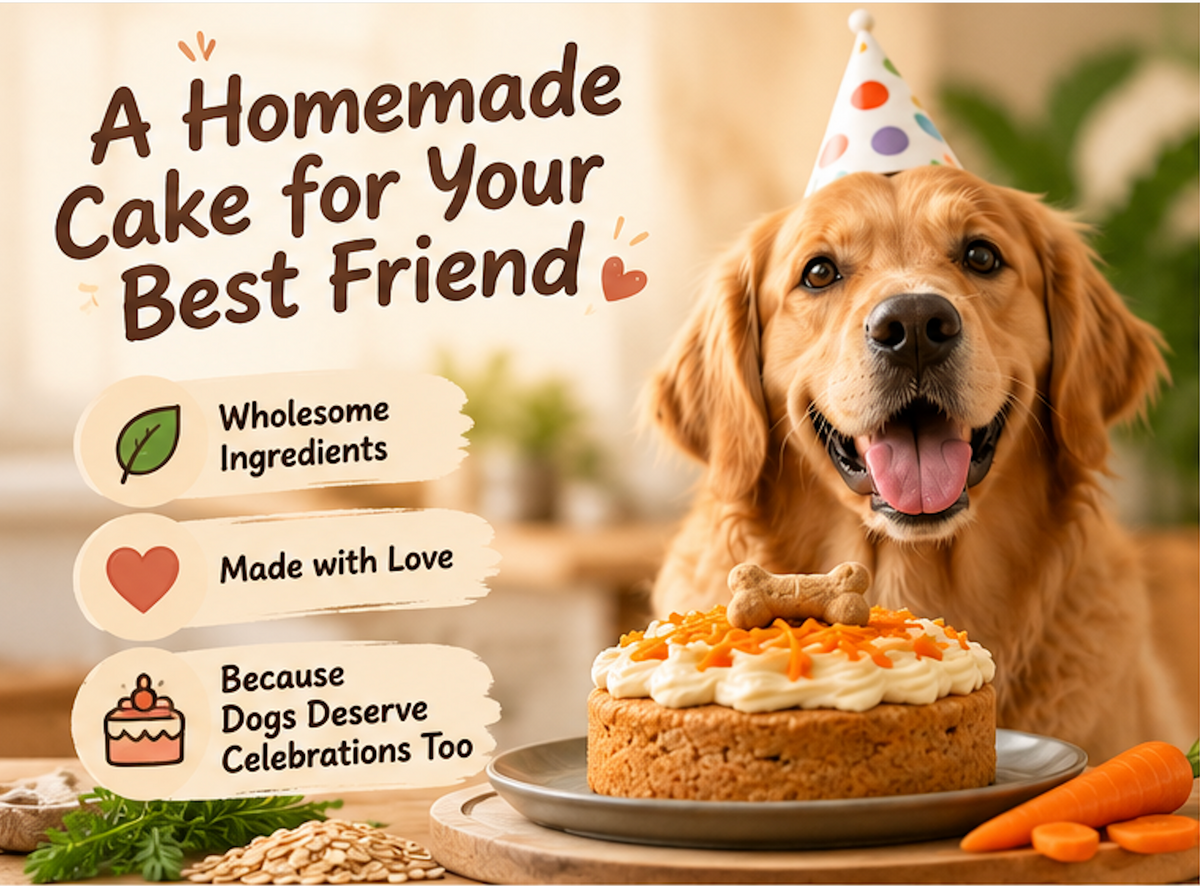 Easy to Make Cake Mix for Dogs
